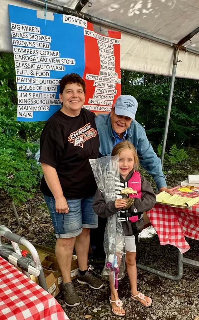 Boy and Girl Fishing Derby Winners 2024